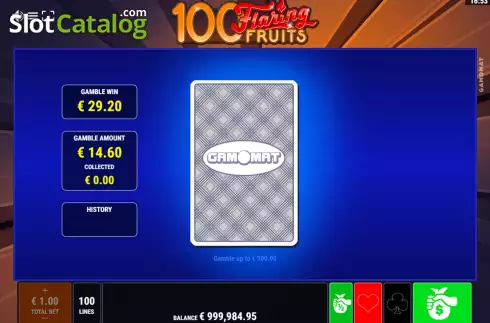 Οθόνη5. 100 Flaring Fruits Κουλοχέρης