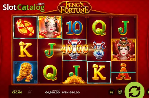 Οθόνη5. Feng's Fortune Κουλοχέρης