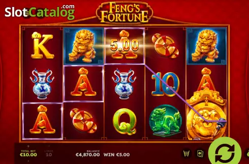 Οθόνη7. Feng's Fortune Κουλοχέρης