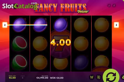 Οθόνη3. Fancy Fruits Deluxe Κουλοχέρης 