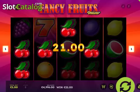 Οθόνη4. Fancy Fruits Deluxe Κουλοχέρης 