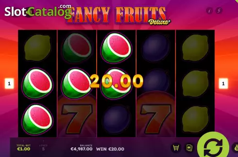 Οθόνη5. Fancy Fruits Deluxe Κουλοχέρης 