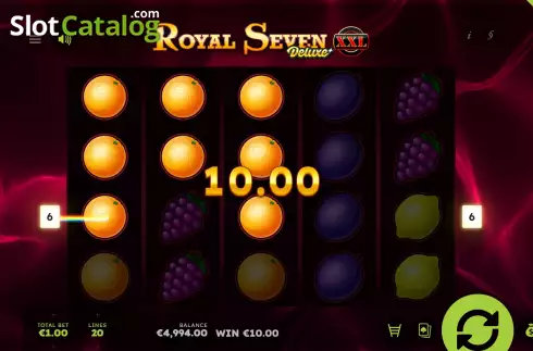 Οθόνη5. Royal Seven XXL Deluxe Κουλοχέρης