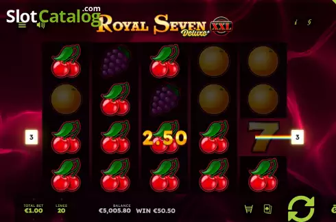 Οθόνη7. Royal Seven XXL Deluxe Κουλοχέρης