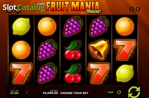 Οθόνη2. Fruit Mania Deluxe (Gamomat) Κουλοχέρης