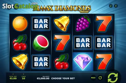 Οθόνη2. Maaax Diamonds Deluxe Κουλοχέρης 
