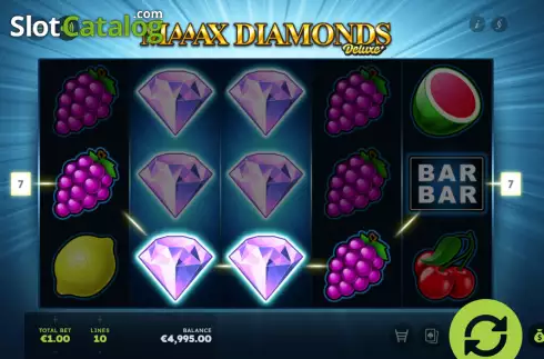 Οθόνη3. Maaax Diamonds Deluxe Κουλοχέρης 