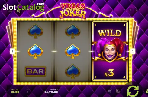 Οθόνη3. Vegas Joker (Gamomat) Κουλοχέρης