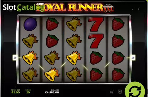 Οθόνη3. Royal Runner XXL Κουλοχέρης