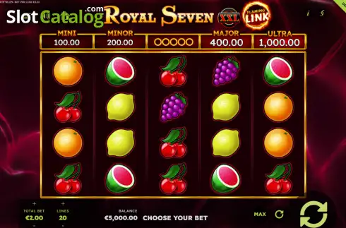 Οθόνη2. Royal Seven XXL Flaming Link Κουλοχέρης