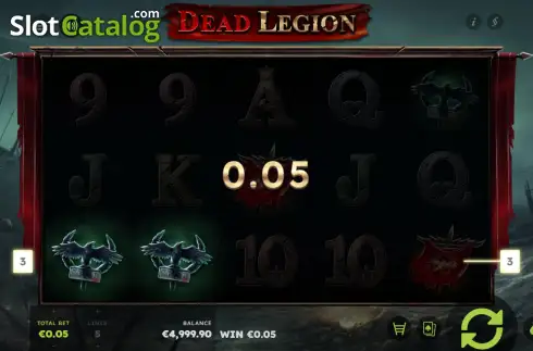 Οθόνη3. Dead Legion Κουλοχέρης