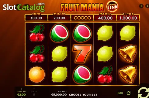 Οθόνη2. Fruit Mania Flaming Link Κουλοχέρης