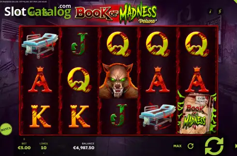 Οθόνη2. Book of Madness Deluxe Κουλοχέρης