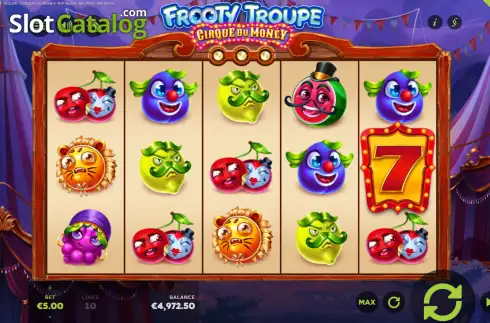 Οθόνη2. Frooty Troupe - Cirque du Money Κουλοχέρης 
