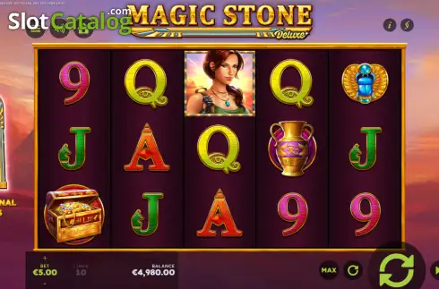 Οθόνη2. Magic Stone Deluxe Κουλοχέρης