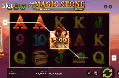 Οθόνη3. Magic Stone Deluxe Κουλοχέρης