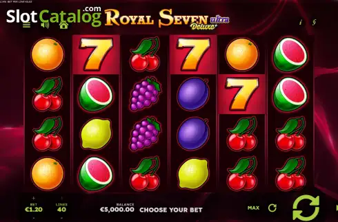 Οθόνη2. Royal Seven Ultra Deluxe Κουλοχέρης