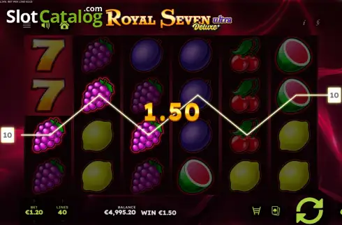 Οθόνη3. Royal Seven Ultra Deluxe Κουλοχέρης