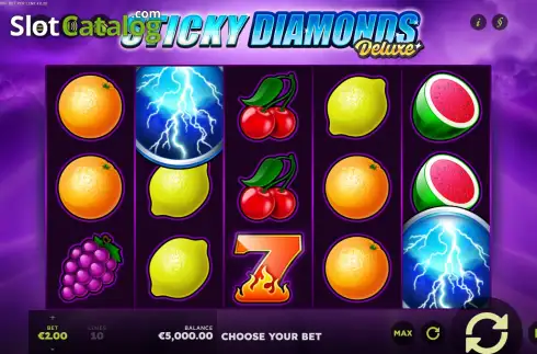 Οθόνη2. Sticky Diamonds Deluxe Κουλοχέρης