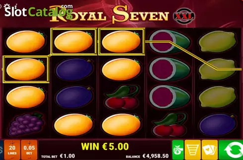 Οθόνη7. Royal Seven XXL Κουλοχέρης