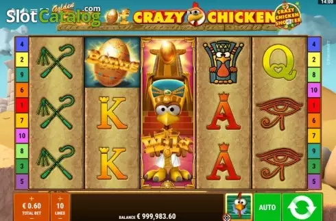 Οθόνη7. Golden Egg of Crazy Chicken Κουλοχέρης
