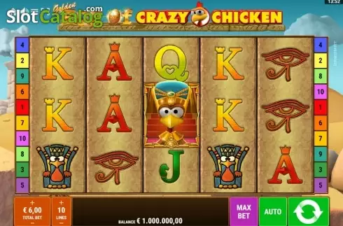 Οθόνη2. Golden Egg of Crazy Chicken Κουλοχέρης
