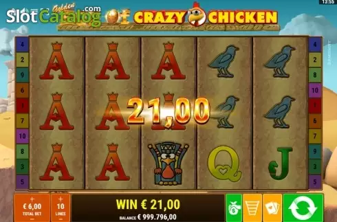 Οθόνη3. Golden Egg of Crazy Chicken Κουλοχέρης
