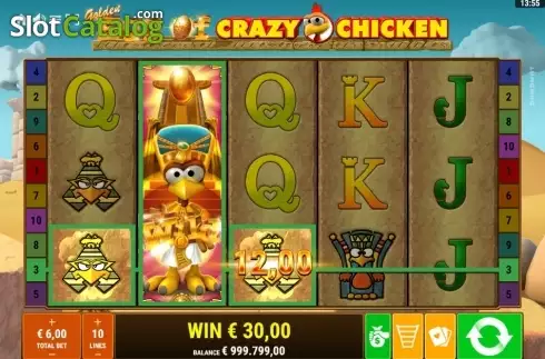 Οθόνη6. Golden Egg of Crazy Chicken Κουλοχέρης