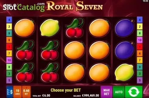 Οθόνη2. Royal Seven Κουλοχέρης