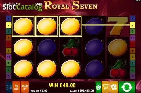 Οθόνη5. Royal Seven Κουλοχέρης