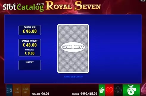 Οθόνη6. Royal Seven Κουλοχέρης