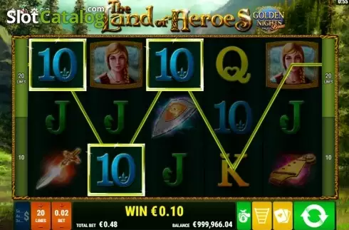 Οθόνη3. The Land of heroes GDN Κουλοχέρης