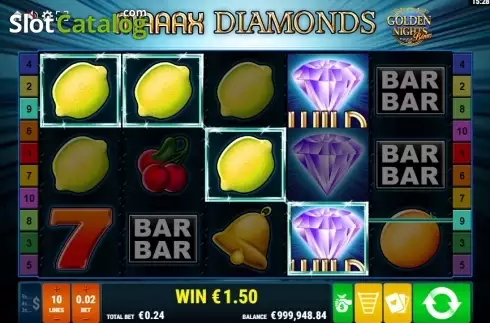 Οθόνη3. Maaax Diamonds GDN Κουλοχέρης