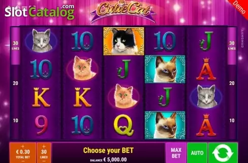 Οθόνη2. Cutie Cat Κουλοχέρης