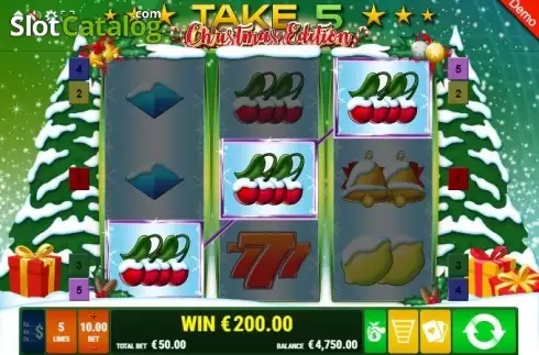 Οθόνη3. Take 5 Christmas Edition Κουλοχέρης