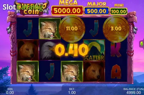 Οθόνη3. Buffalo Coin: Hold The Spin Κουλοχέρης 