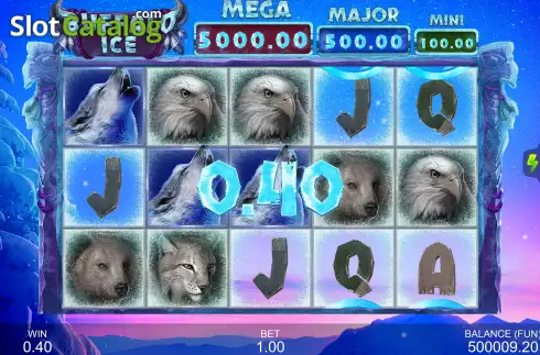 Οθόνη3. Buffalo Ice: Hold The Spin Κουλοχέρης