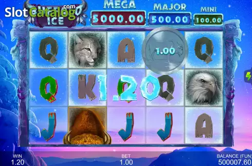 Οθόνη4. Buffalo Ice: Hold The Spin Κουλοχέρης