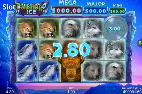 Οθόνη8. Buffalo Ice: Hold The Spin Κουλοχέρης