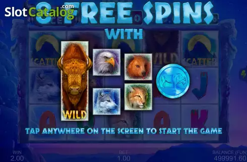 Οθόνη7. Buffalo Ice: Hold The Spin Κουλοχέρης
