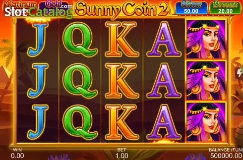 Οθόνη2. Sunny Coin 2: Hold The Spin Κουλοχέρης 