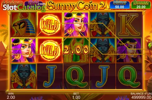 Οθόνη3. Sunny Coin 2: Hold The Spin Κουλοχέρης 