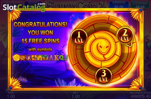 Οθόνη9. Sunny Coin 2: Hold The Spin Κουλοχέρης 