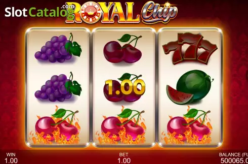 Οθόνη4. Royal Chip Κουλοχέρης 