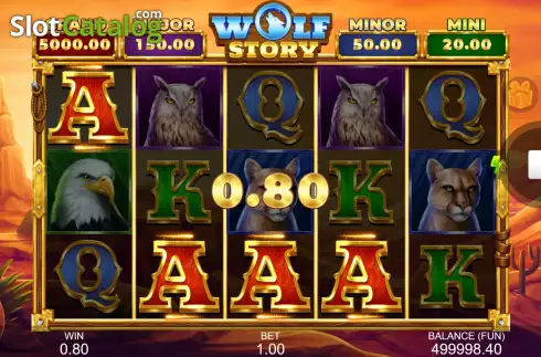 Οθόνη4. Wolf Story Κουλοχέρης