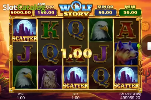 Οθόνη6. Wolf Story Κουλοχέρης