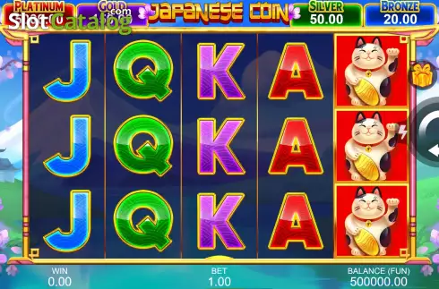 Οθόνη2. Japanese Coin: Hold The Spin Κουλοχέρης 