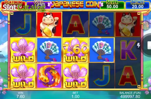 Οθόνη4. Japanese Coin: Hold The Spin Κουλοχέρης 