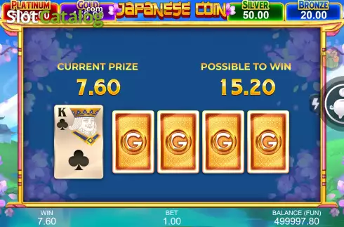 Οθόνη5. Japanese Coin: Hold The Spin Κουλοχέρης 