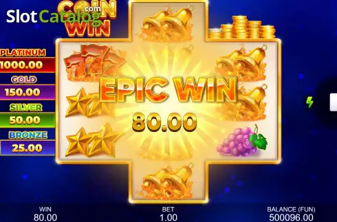 Οθόνη5. Coin Win: Hold The Spin Κουλοχέρης